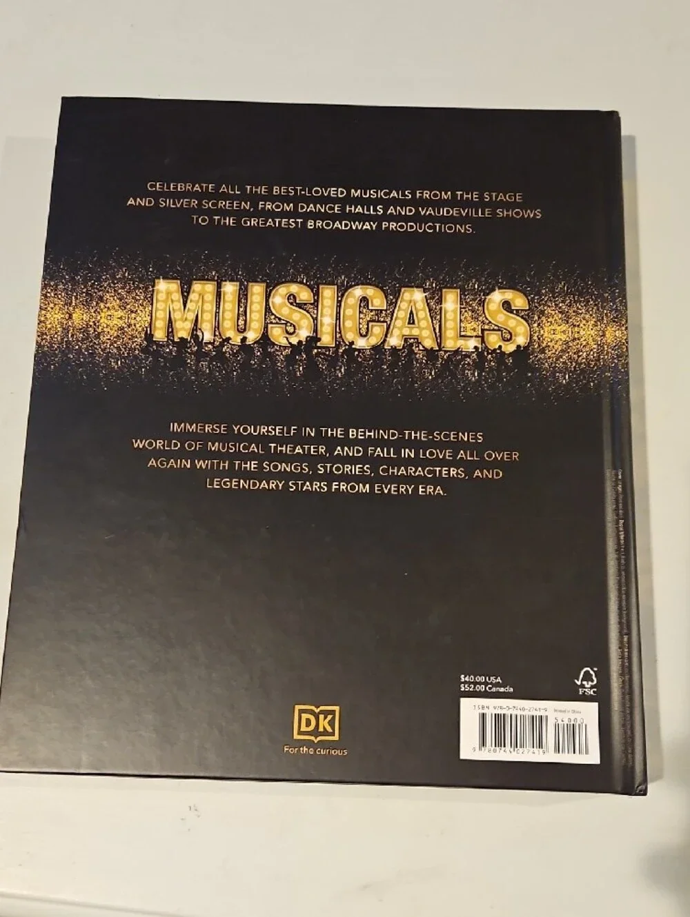 N/A musicals hardcover